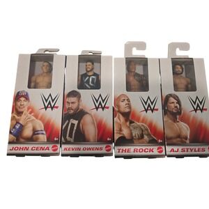 Mattel WWE Basic Series Action Figure Lot New in box